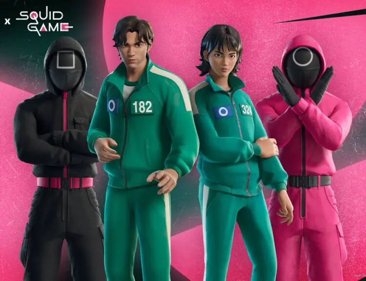 Squid Game Skins Hit Fortnite Tonight and Players Are Losing It
