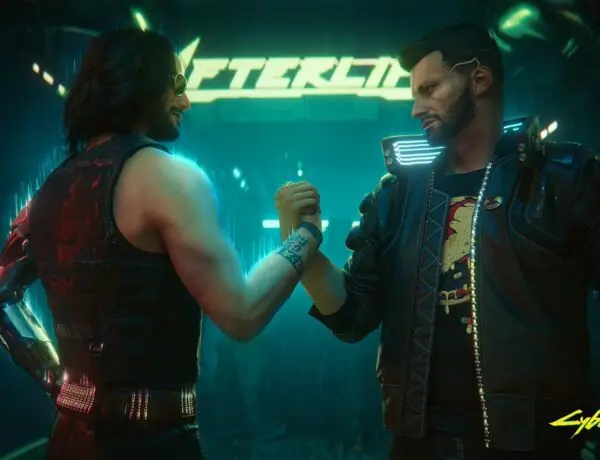 Cyberpunk 2077 Fans Celebrate Friendship Day With Male V and Johnny Silverhand