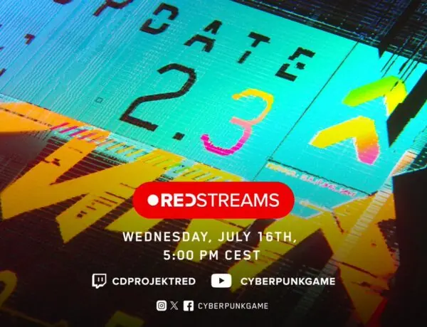 Cyberpunk 2077 Patch 2.3 Details Revealed in Upcoming REDstreams