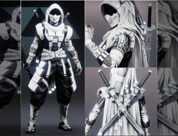 Destiny 2's New Samurai Hunter Armor Is Free And Absolutely Fire