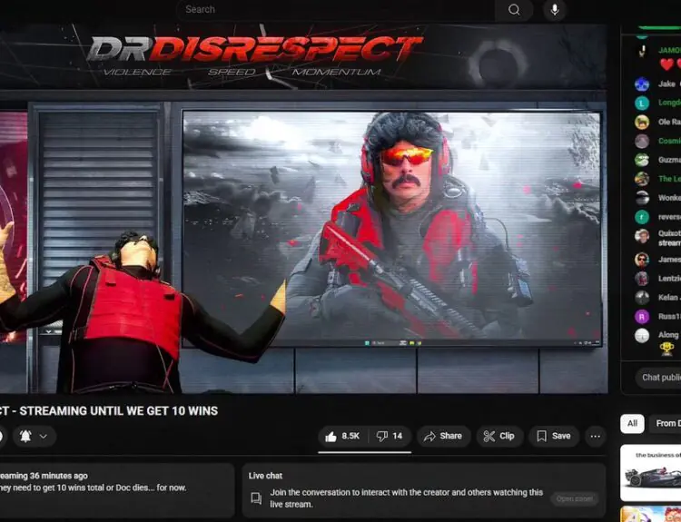 Dr Disrespect Drops Love-Hate Bomb on Streaming – Gamers React
