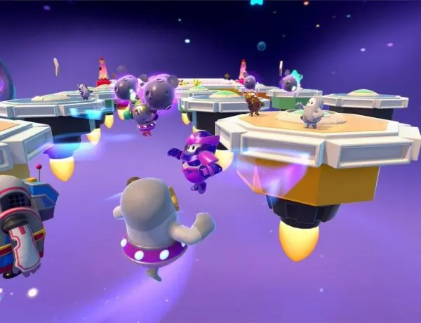 Fall Guys Blasts Off With Space-Themed Levels Starchart and Cosmic Highway