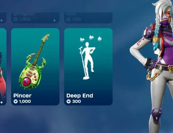Fortnite's Deep End Emote Causes Confusion With Low-Res Shop Image