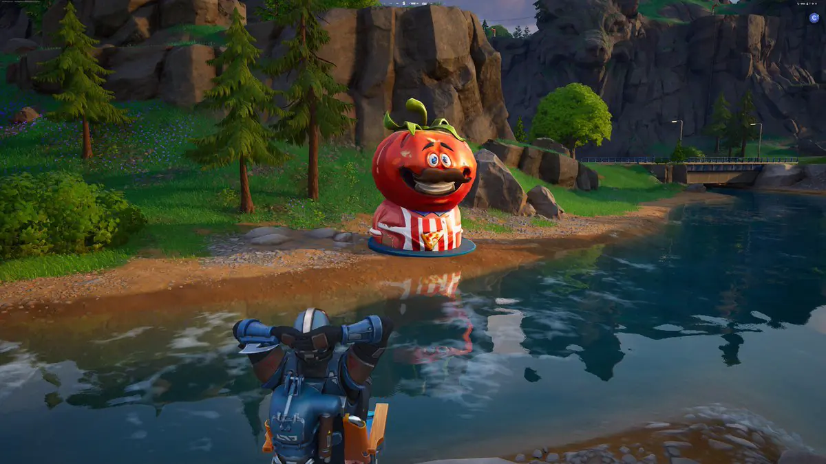 Fortnite's OG Tomato Head Rifts Into Chapter 6 Map in Wild Crossover
