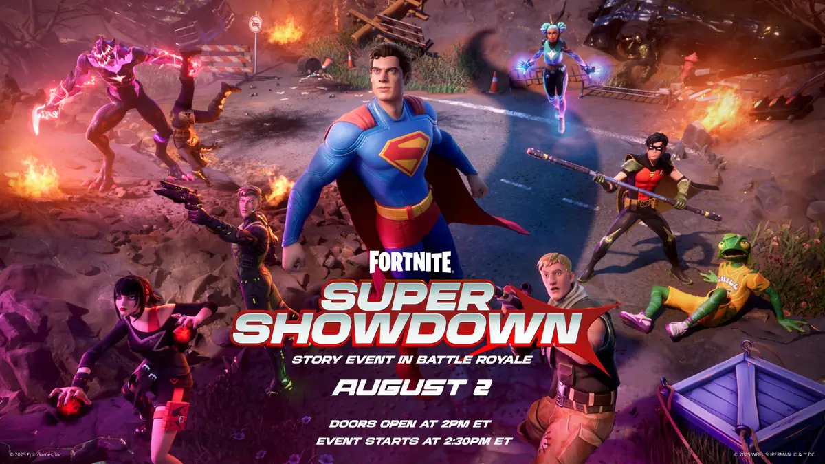 Fortnite's Super Showdown Event Drops August 2 – Heroes Wanted!