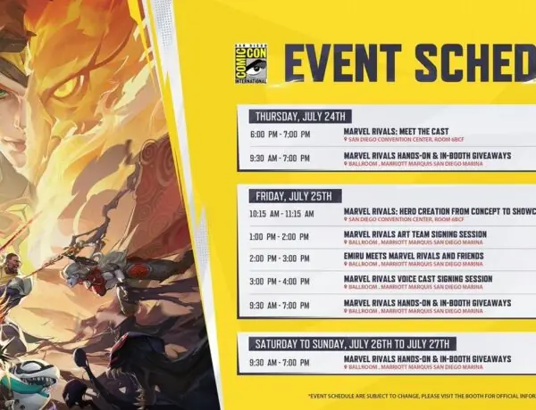 Marvel Rivals is bringing the heat to SDCC with voice actors, panels, and exclusive goodies