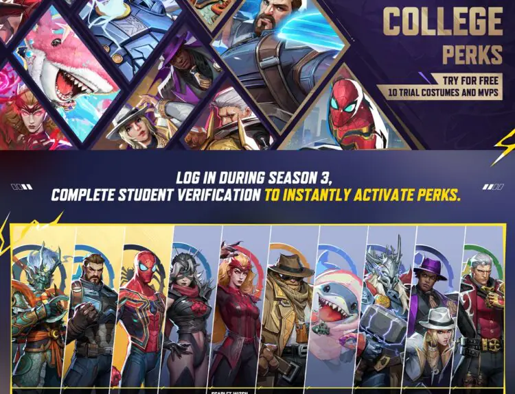 Marvel Rivals Season 3 Drops College Perks, But Players Are Split