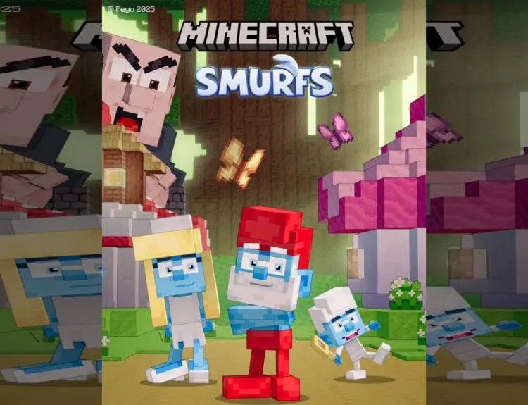 Minecraft and Smurfs Collide in New Nintendo Switch Adventure