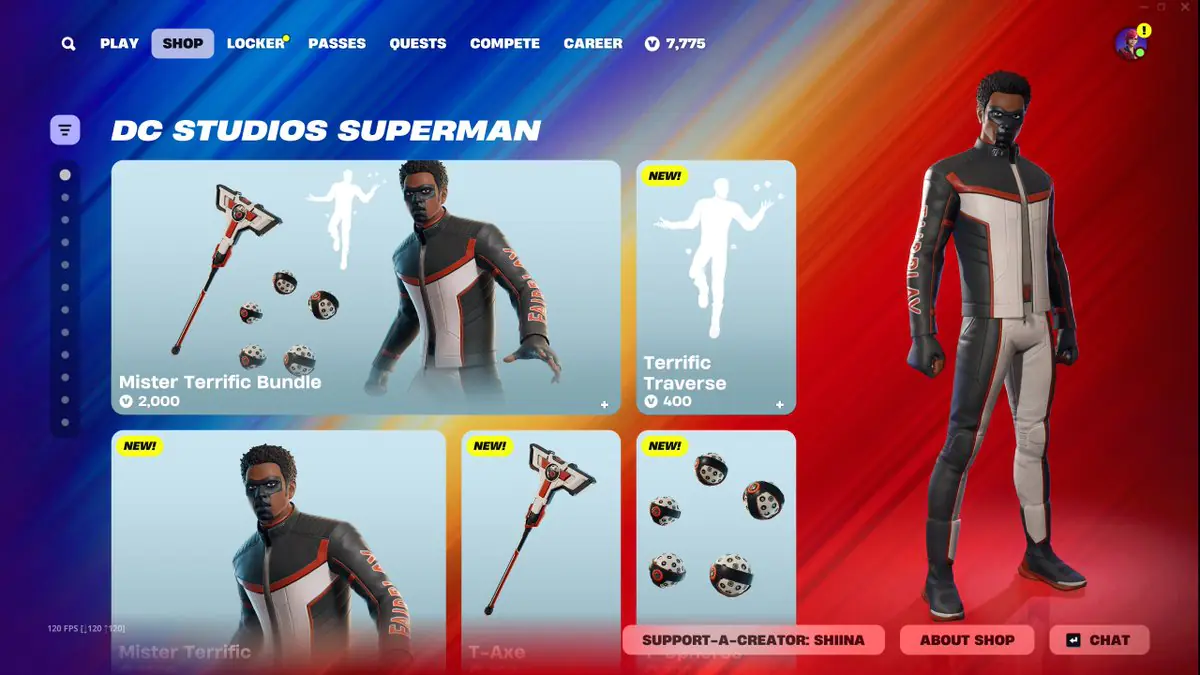 Mister Terrific & The Engineer Hit Fortnite Shop - But Where's The Pickaxe?