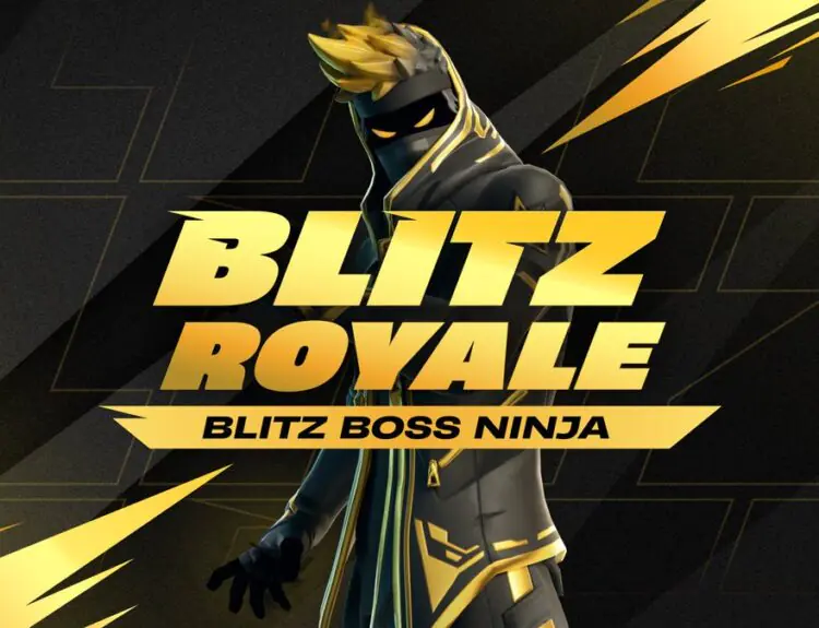 Ninja's Black & Gold Fortnite Skin Drops Tomorrow Along With New Mythics
