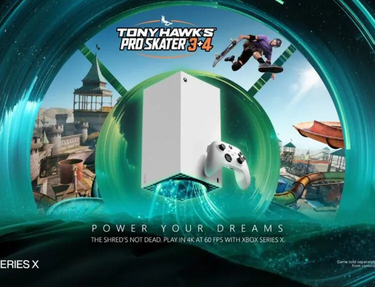 Tony Hawk's Pro Skater 3 + 4 Hits Xbox Series X with 4K and 120 FPS