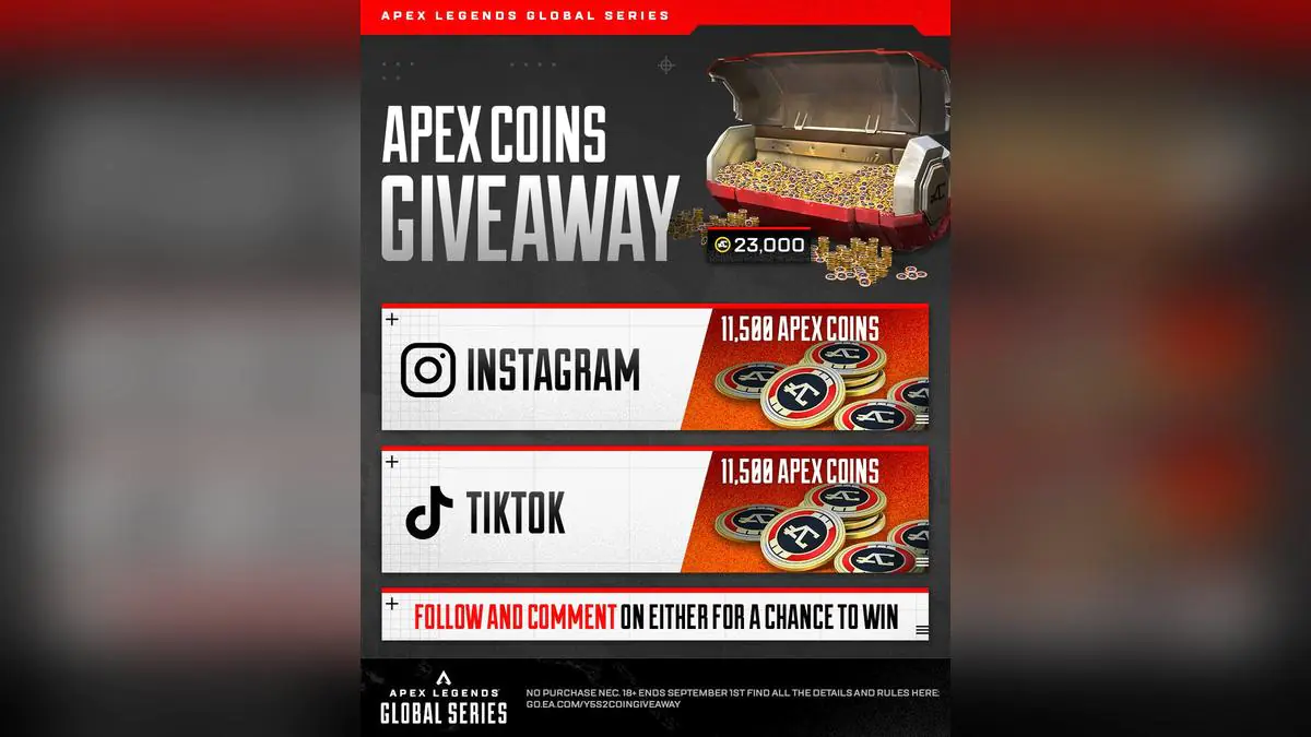 ALGS Pro League Returns With Massive 11,500 Apex Coins Giveaway
