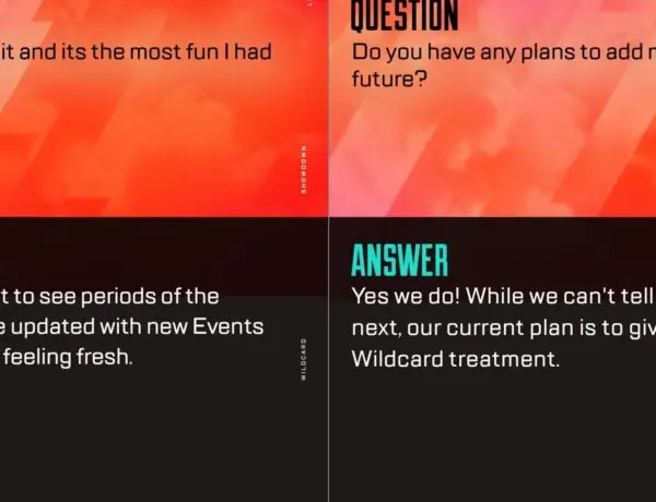 Apex Legends AMA Recap: Wildcard Stays, Players Demand Fixes