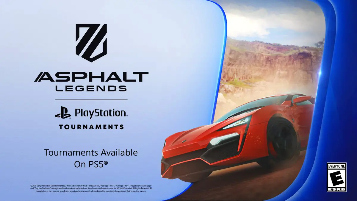 Asphalt Legends Joins PlayStation Tournaments With Daily Races and Exclusive Prizes