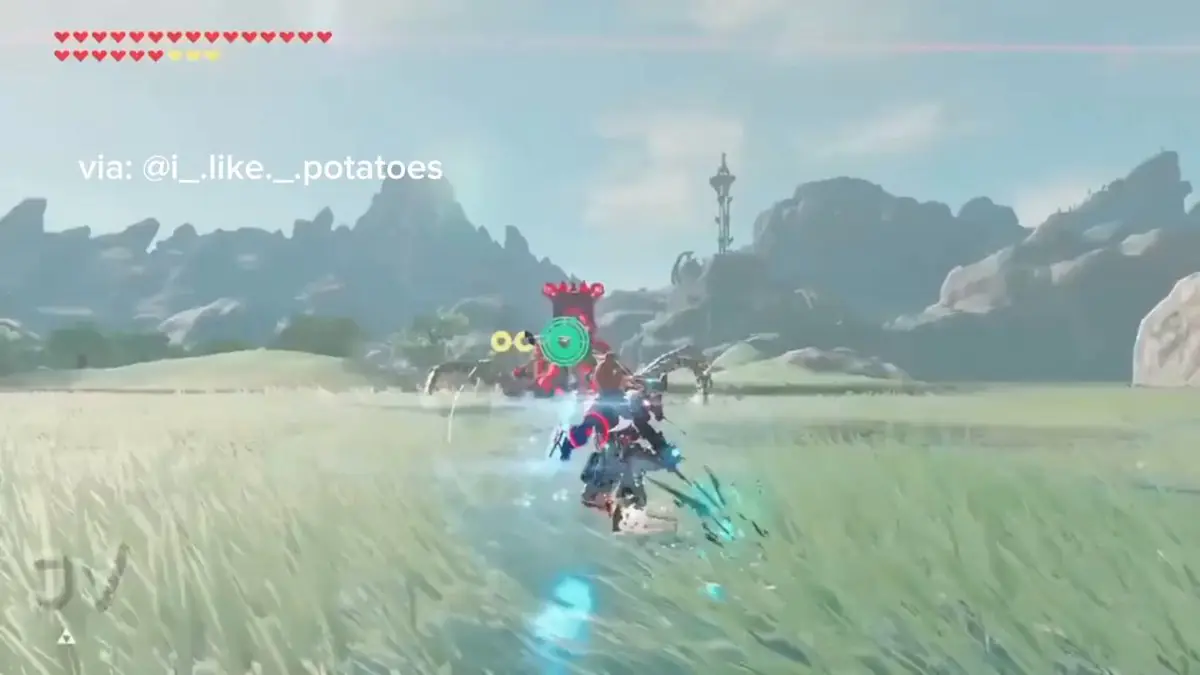 Breath of the Wild Player Unleashes Insane Anime Combo That's Breaking The Internet