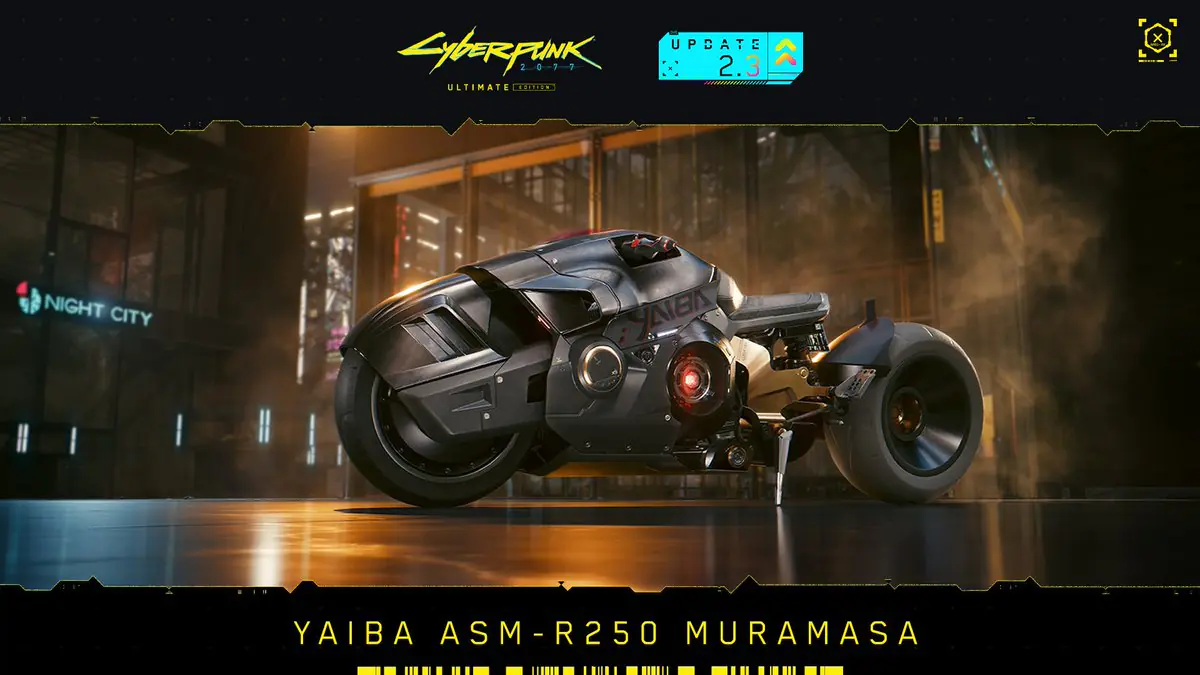 Cyberpunk 2077's Muramasa Blade and Bike Spark Wild Reactions