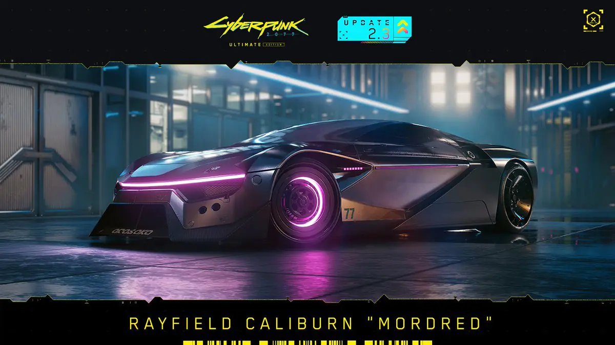 Cyberpunk 2077's Rayfield Caliburn is the Ultimate Flex in Night City