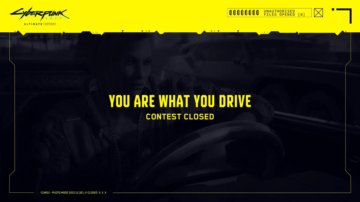 Cyberpunk 2077's You Are What You Drive Contest Ends With a Bang