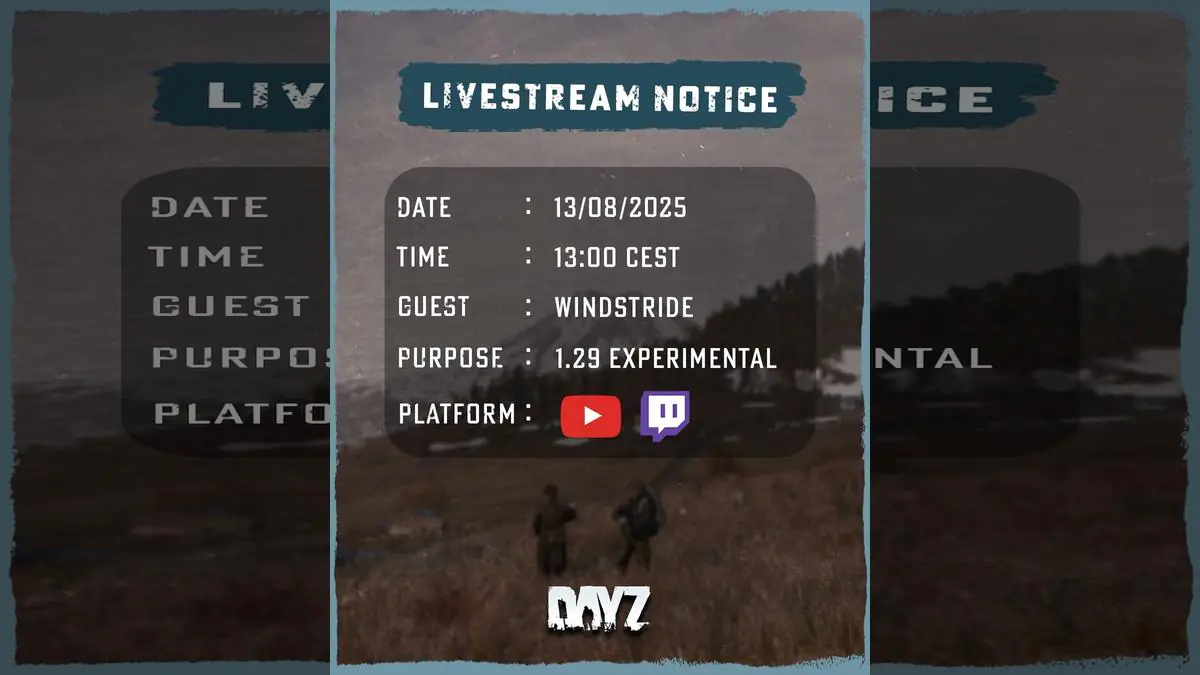 DayZ Update 1.29 Experimental Livestream Hype and Player Requests