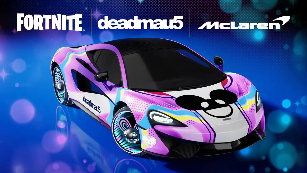 Deadmau5 and McLaren 570S Collab Hits Fortnite in Style
