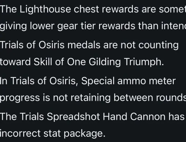 Destiny 2 Trials of Osiris Players Fuming Over Special Ammo Chaos