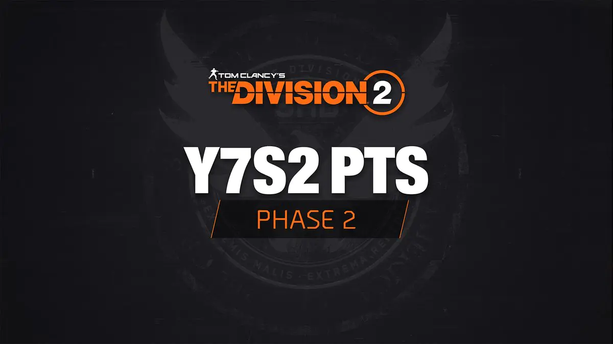 Division 2 PTS Phase 2 Launches Amid Player Frustration Over Event Drop Rates