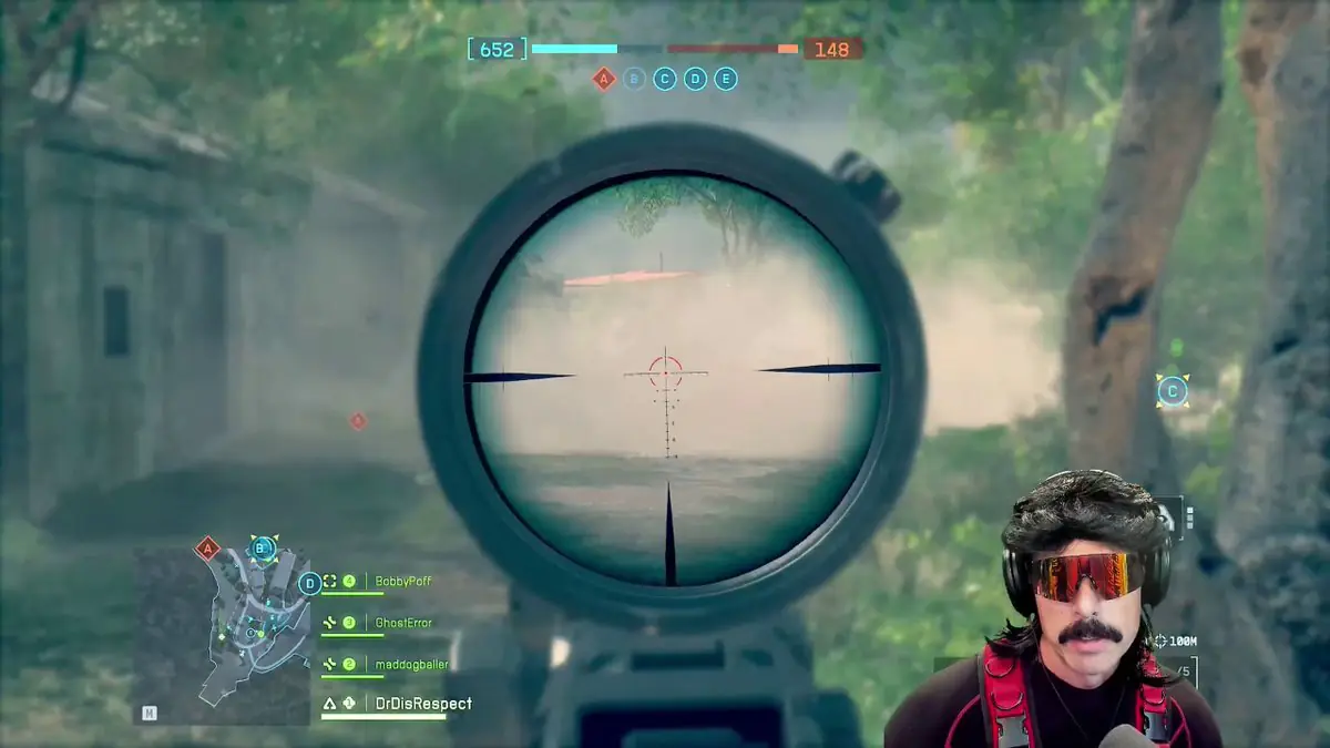 Dr Disrespect Hypes Up Battlefield 6 Beta Week 2 With Drops Galore