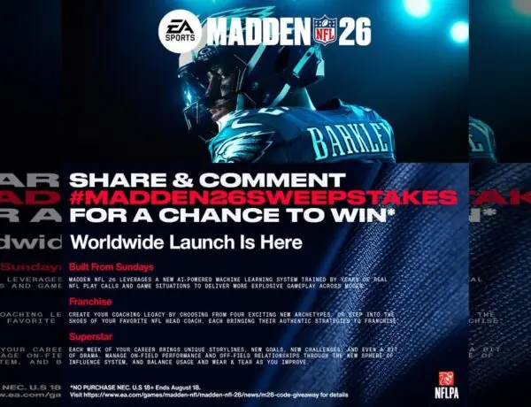 EA Madden NFL 26 Sweepstakes Sparks Fan Frenzy With Free Game Giveaway