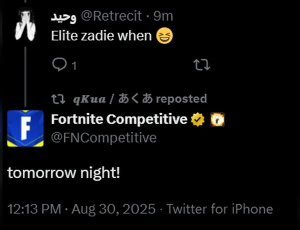Epic Games Teases Elite Zadie Fortnite Skin Release In Item Shop