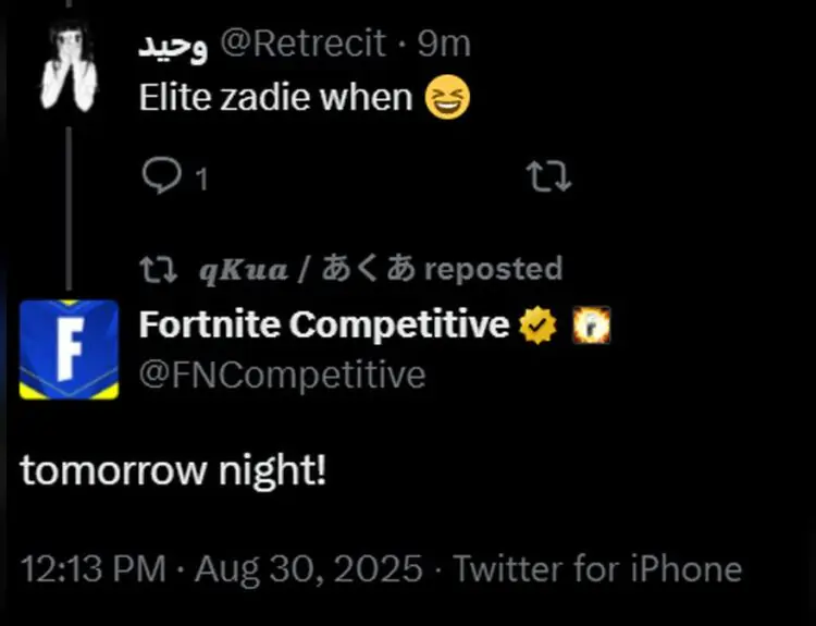Epic Games Teases Elite Zadie Fortnite Skin Release In Item Shop