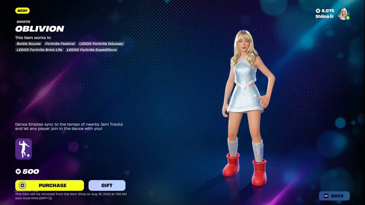 Fortnite Drops Grimes Collab With Free Item For First Web Purchase