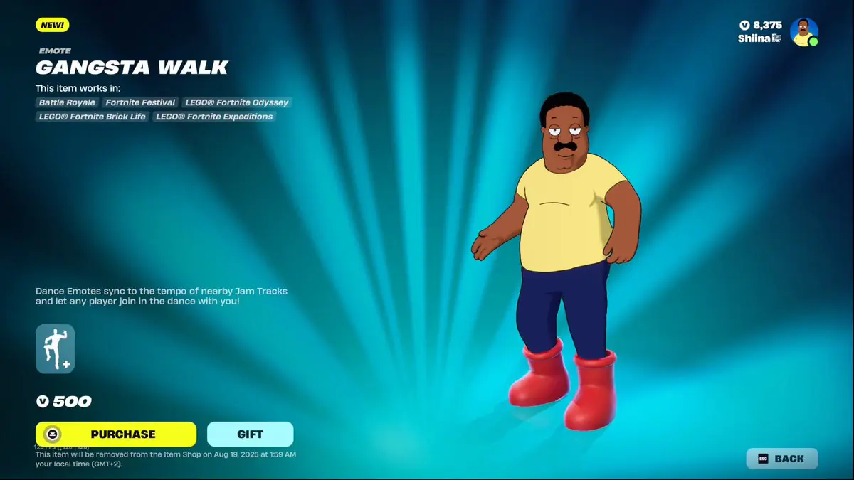 Fortnite Drops Nate Dogg Collab But Gamers Aren't Feeling The 'Gangsta Walk' Vibe