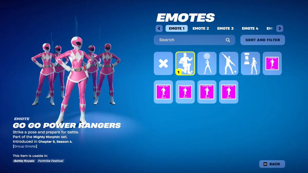 Fortnite Drops Power Rangers Emotes and Gamers Are Losing It