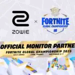 Fortnite Global Championships 2025 Picks ZOWIE XL2566X+ As Official Monitor With 360Hz