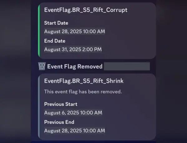 Fortnite OG Rift Set To Corrupt In Epic Live Event Today