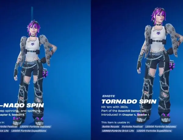 Fortnite refunds V-Bucks for Skate-nado and Tornado Spin Emote mix-up