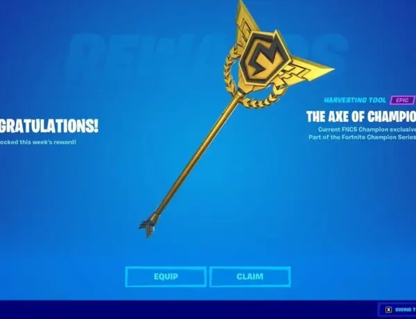 Fortnite's Axe of Champions 1.0 Hits Shop September 4 – Players React