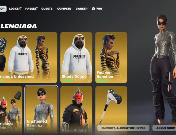 Fortnite's Balenciaga Skins Return After 3 Years Amid Controversy