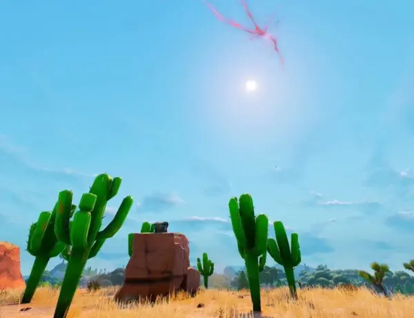 Fortnite's Mysterious Cube Returns With First Lightning Strike In 24 Hours