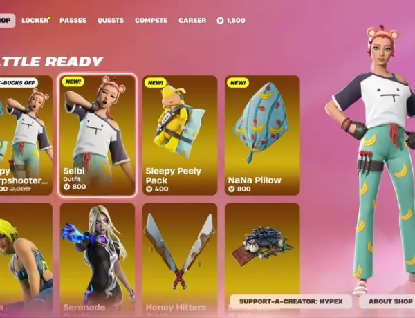 Fortnite's New 800 VB Skin and Peely Backbling Sparks Mixed Reactions