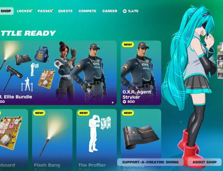 Fortnite's New O.X.R. Bundle Drops With Free Item For First Web Buy