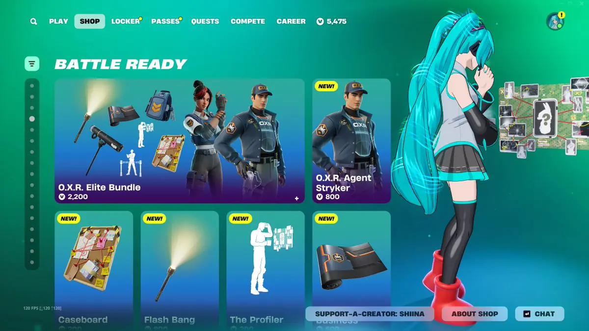Fortnite's New O.X.R. Bundle Drops With Free Item For First Web Buy