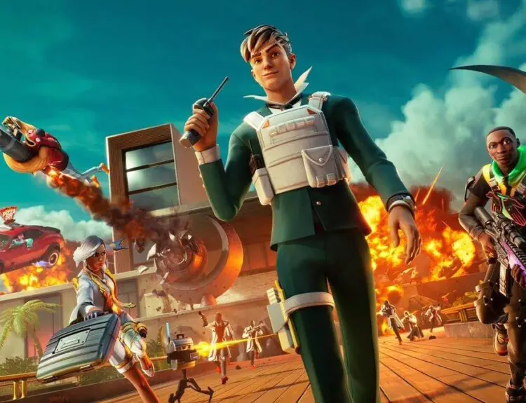 Fortnite's Next Secret Collab Has Gamers Guessing Everything From Helldivers 2 To One Punch Man