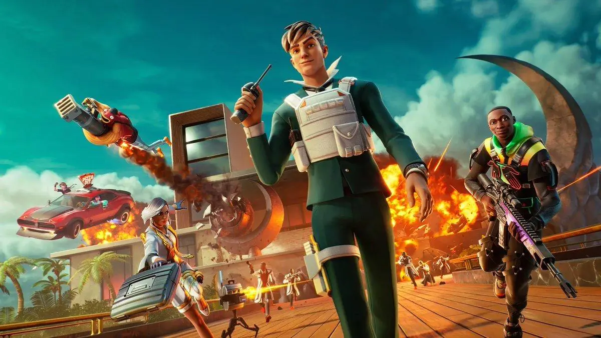 Fortnite's Next Secret Collab Has Gamers Guessing Everything From Helldivers 2 To One Punch Man