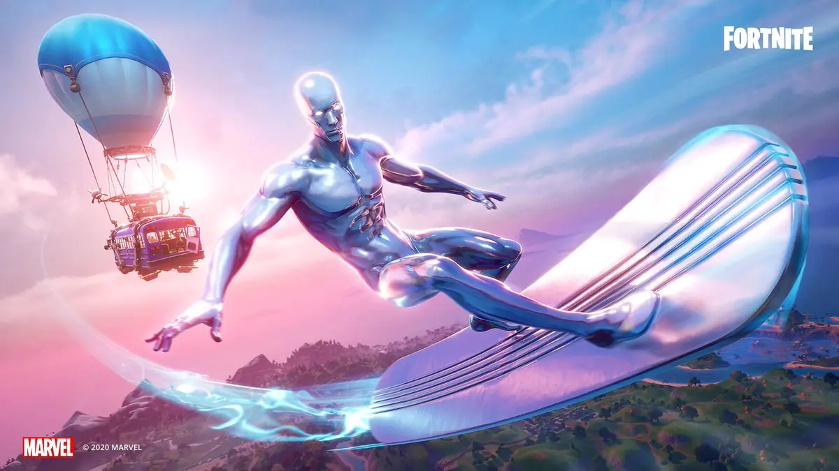 Fortnite's Silver Surfer Skin Returns After One Year Absence
