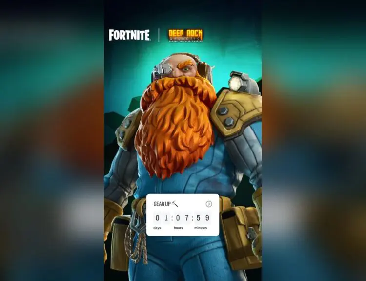 Fortnite x Deep Rock Galactic Collab Leaked And Players Are Going Wild