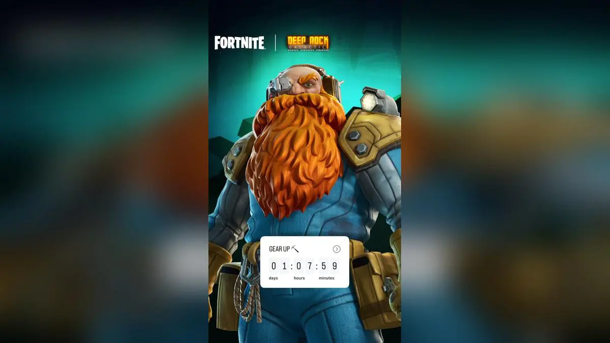 Fortnite x Deep Rock Galactic Collab Leaked And Players Are Going Wild