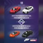 Forza Horizon's Latest Backstage Vote Pits Electric BMW Against Supercar Legends