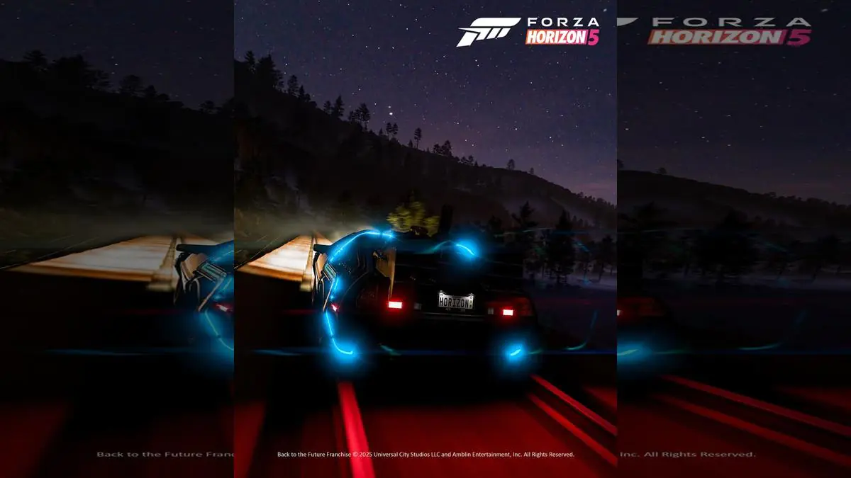 Forza Horizon Teases Back to the Future Easter Egg With DeLorean Mystery