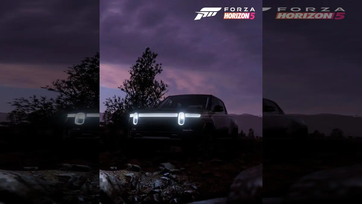 Forza Horizon Teases Rivian R1T Electric Truck in Mysterious Tweet